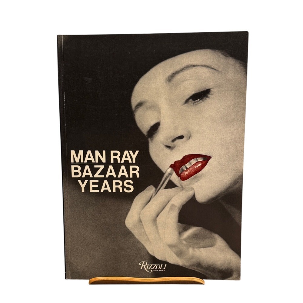Man Ray Bazaar Years Rizzoli 1988 Fashion Photography Book Softcover